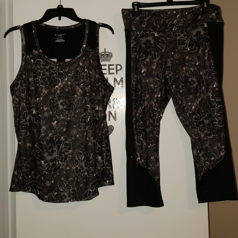 Tekgear drytek xl matching workout set